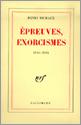 Epreuves, exorcismes 1940-1944