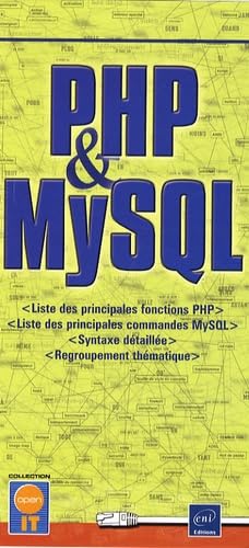 PHP et MySQL : liste des principales fonctions et syntaxe détaillée