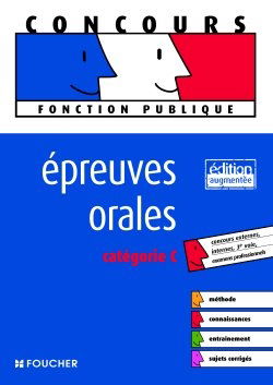 Epreuves orales : catégorie C