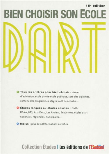 Bien choisir son école d'art