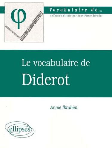 Le vocabulaire de Diderot