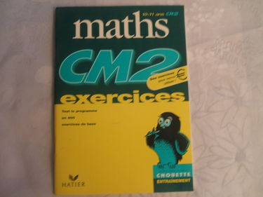 Mathématiques cours moyen 2e année