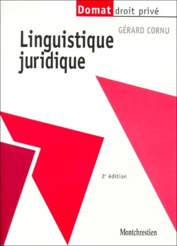 La linguistique juridique
