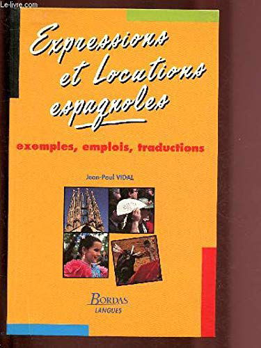 Expressions et locutions espagnoles