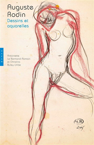 Couverture de Auguste Rodin : dessins et aquarelles