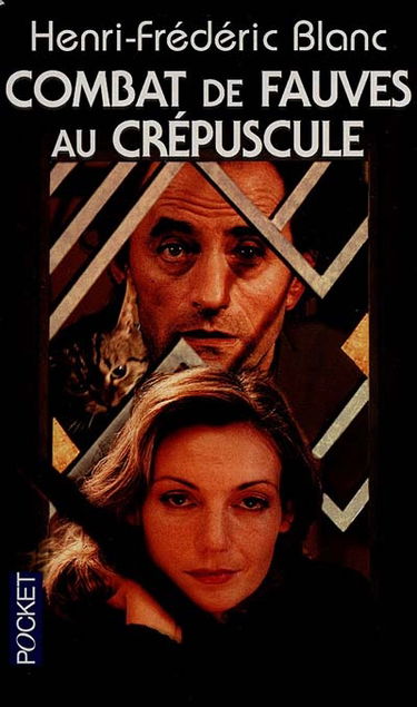 Combat de fauves au crépuscule