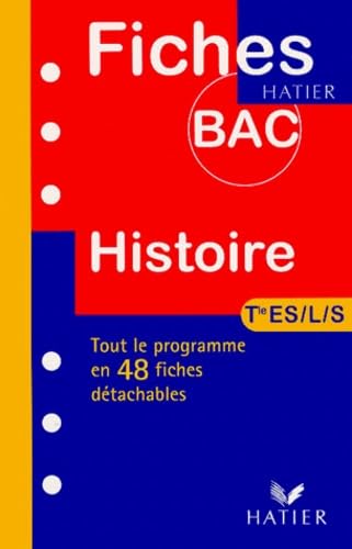 Fiches Bac histoire, terminales ES, L et S