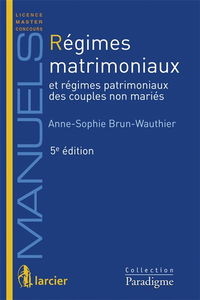Régimes matrimoniaux et régimes patrimoniaux des couples non mariés : année 2015-2016