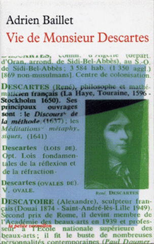Vie de monsieur Descartes