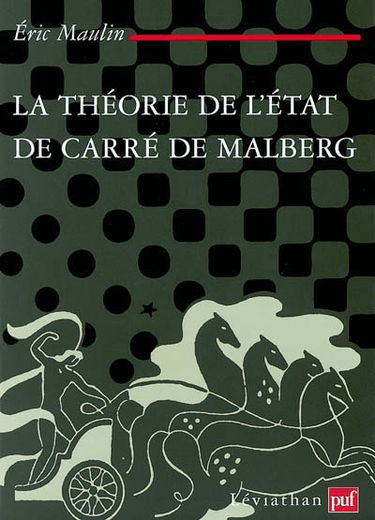 La théorie de l'Etat de Carré de Malberg