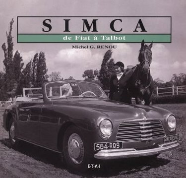 Couverture de Simca : de Fiat à Talbot par Michel Renou
