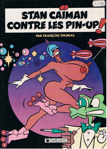 Couverture de Les aventures de Stan Caïman. Stan Caïman contre les pin-up !