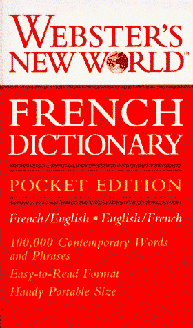 Couverture de Webster's New World French Dictionary: French-English English-French