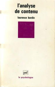 L'analyse de contenu