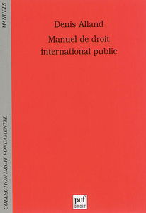 Manuel de droit international public
