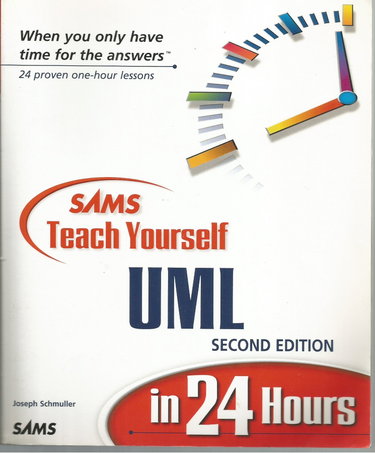 Couverture de Sams Teach Yourself Uml in 24 Hours