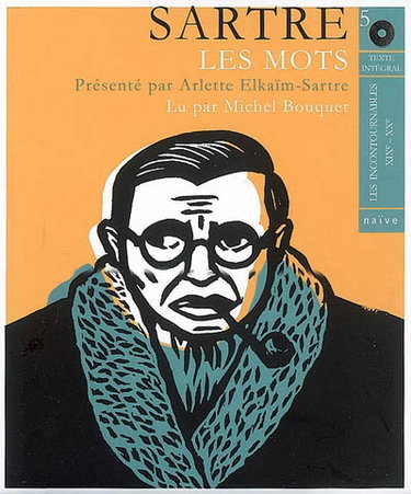 Couverture de Les mots par Jean-Paul Sartre