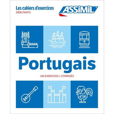 Portugais : débutants : 240 exercices + corrigés