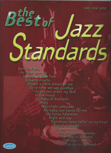 Partition : Jazz Standards Best Of P/V/G