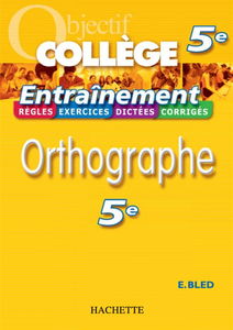 Orthographe 5e