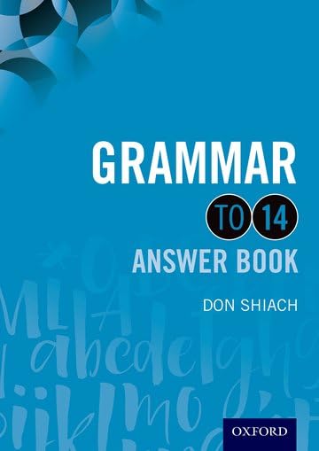 Couverture de Grammar to 14 Answer Book