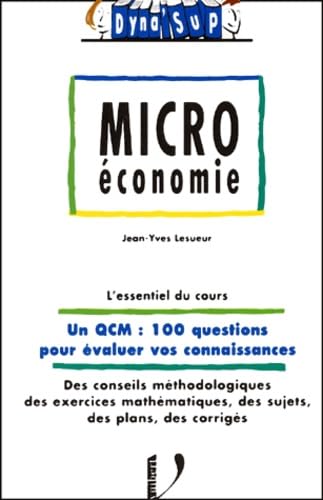 La microéconomie