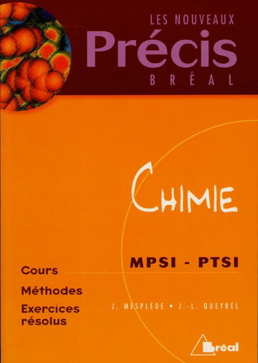 Chimie, MPSI-PTSI