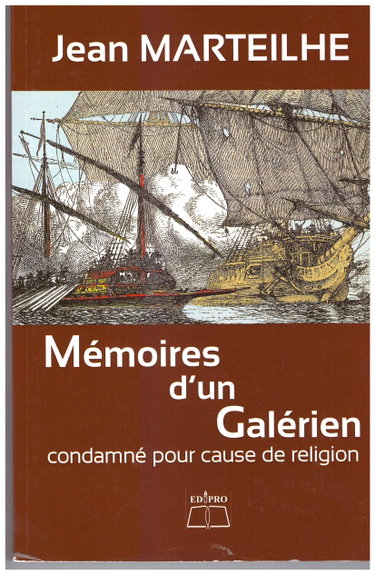 Couverture de mémoires d'un galérien condamné pour cause de religion