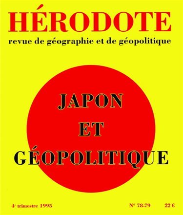 Hérodote, n° 78. Japon et géopolitique