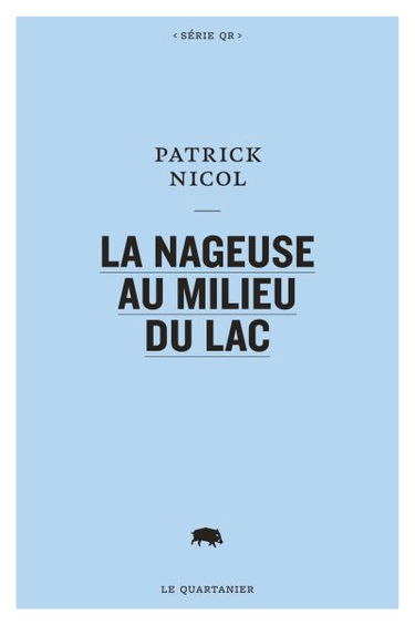 La nageuse au milieu du lac