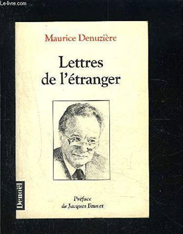 Couverture de Lettres de l'étranger