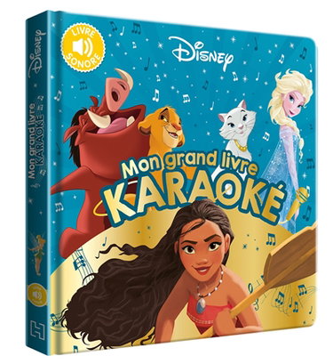 Couverture de Mon grand livre karaoké par Walt Disney company