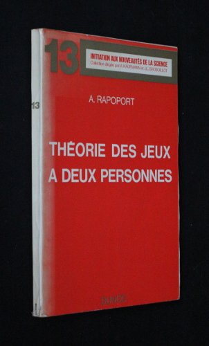 Théorie des jeux à deux personnes