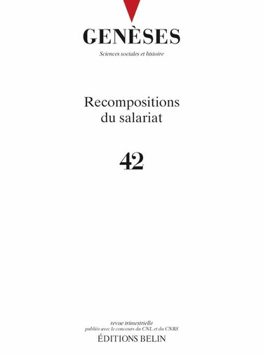 Genèses n°42: Recomposition du salariat