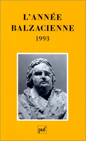 Annee balzacienne 1993 n.14