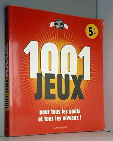 1.001 jeux : une somme pour tous les goûts et tous les niveaux !