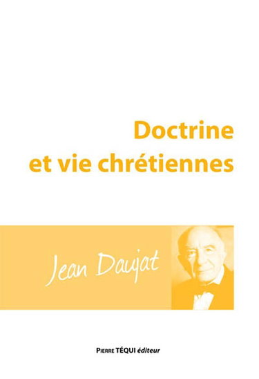 Couverture de Doctrine et vie chrétiennes