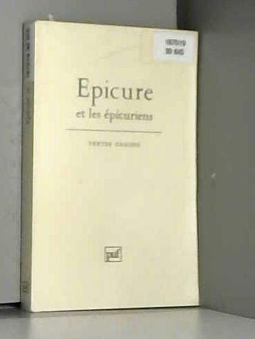 Épicure et les épicuriens