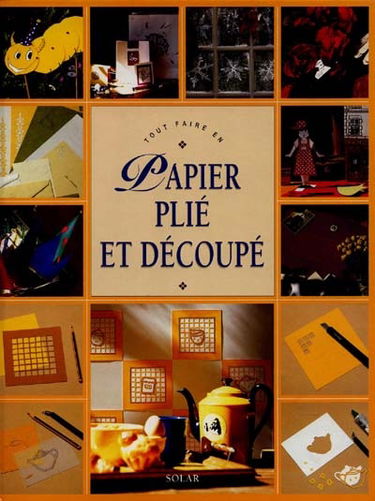 Papier plié et découpé