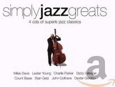 Couverture de Simply Jazz Greats (Coffret 4 CD)