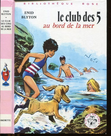 Couverture de Le club des cinq au bord de la mer