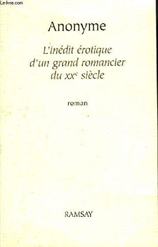 L'inédit érotique d'un grand romancier du XXe siècle