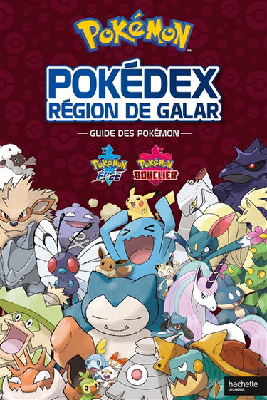 Couverture de Pokémon : pokédex région de Galar : guide des Pokémon