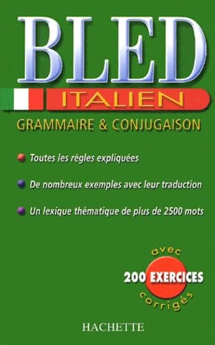 Bled Italien : Grammaire et conjugaison
