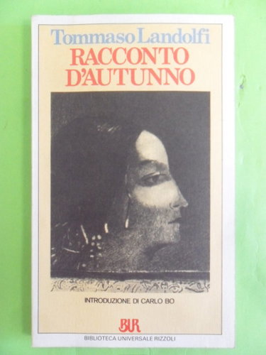 Couverture de Racconto d'autunno par Tommaso Landolfi