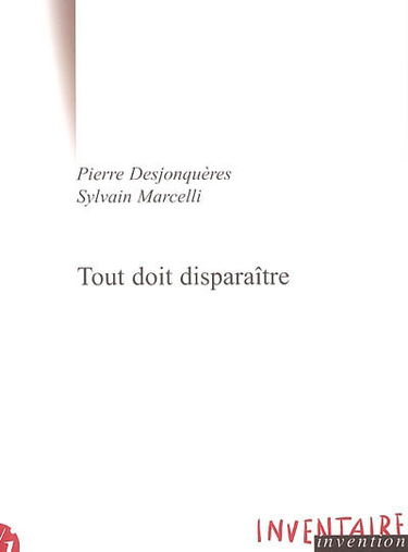 Tout doit disparaître