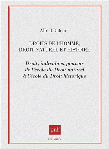 Droits de l'homme, droit naturel et histoire