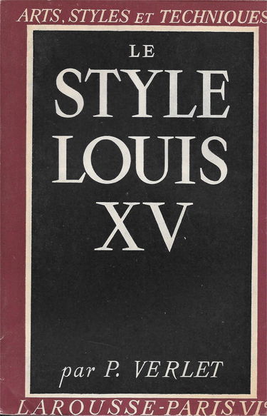 Le style louis xv