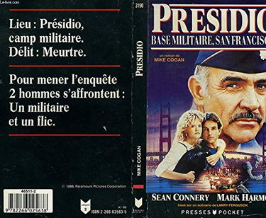 Presidio : base militaire, san francisco : roman