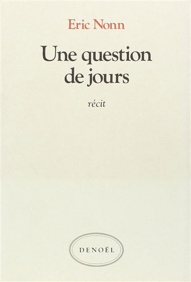 Une Question de jours